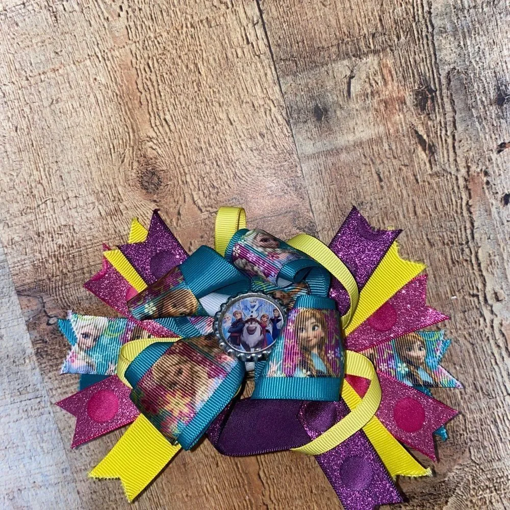 Lot of 12 boutique style‎ handmade bows